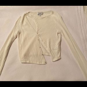 & other stories asymmetrical cardigan